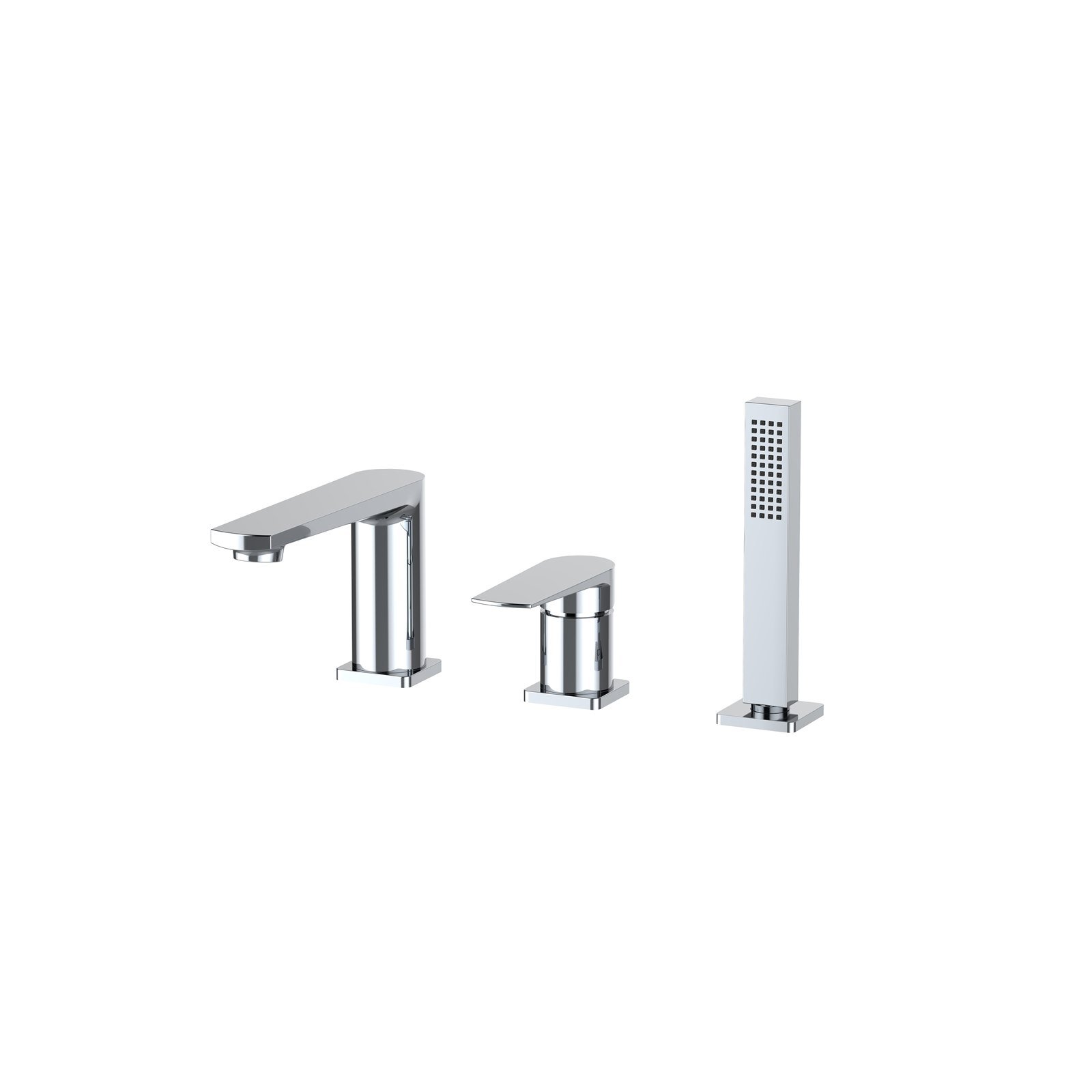 Three-Hole Bathtub Faucet XQ14