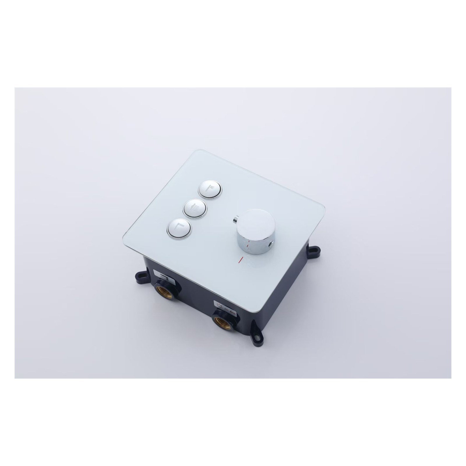 Concealed brass valve body configuration 3