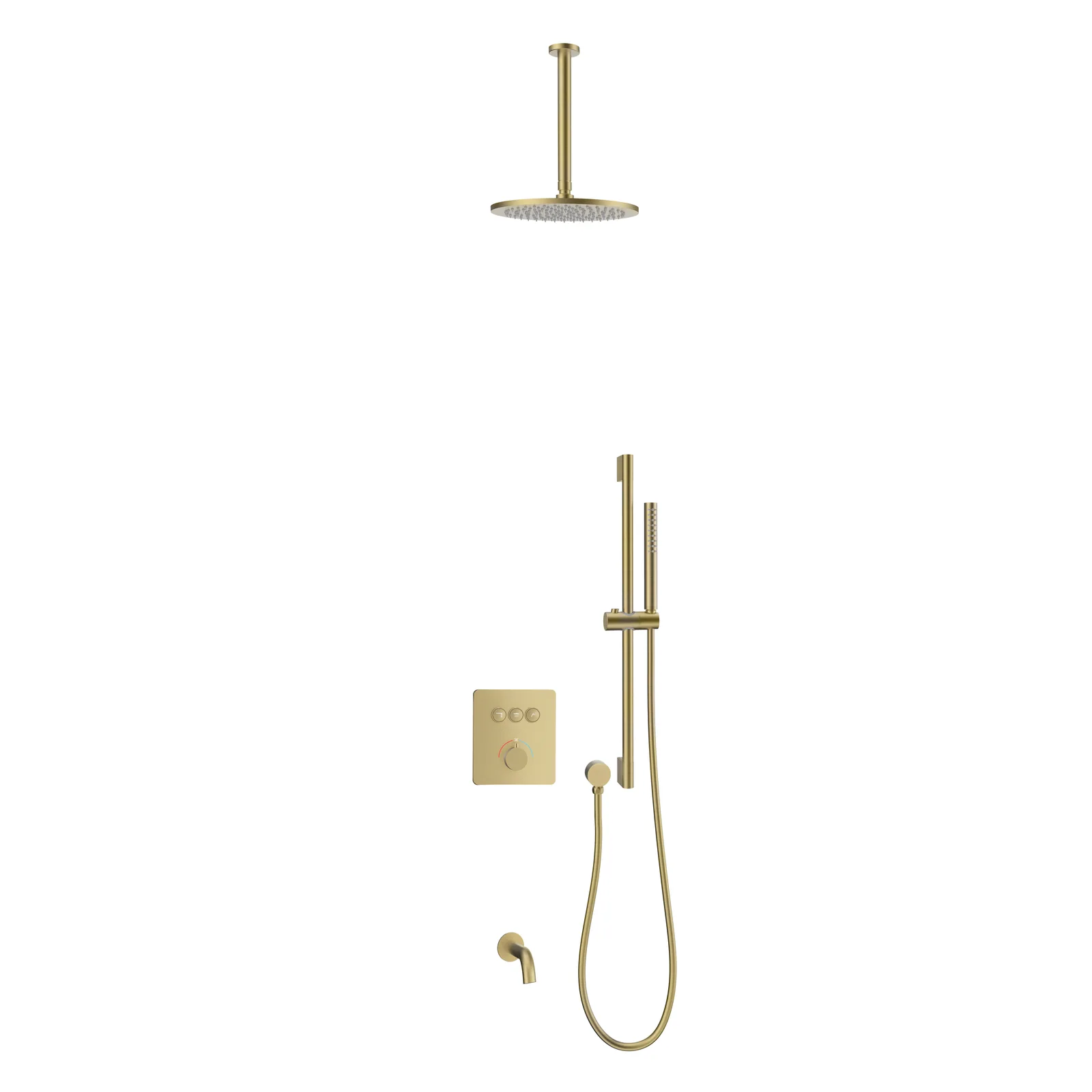 8001A-1J-HX Concealed Shower System detail 3