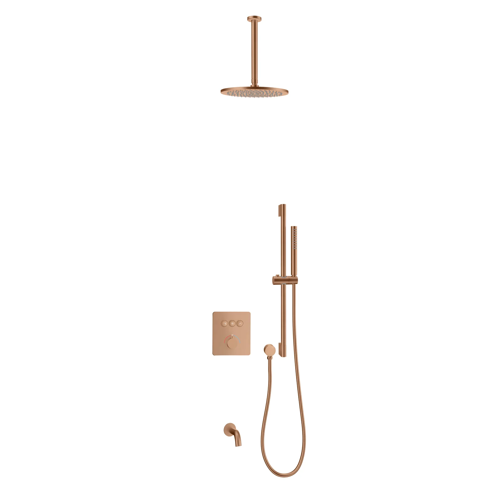 8001A-1J-HX Concealed Shower System detail 4