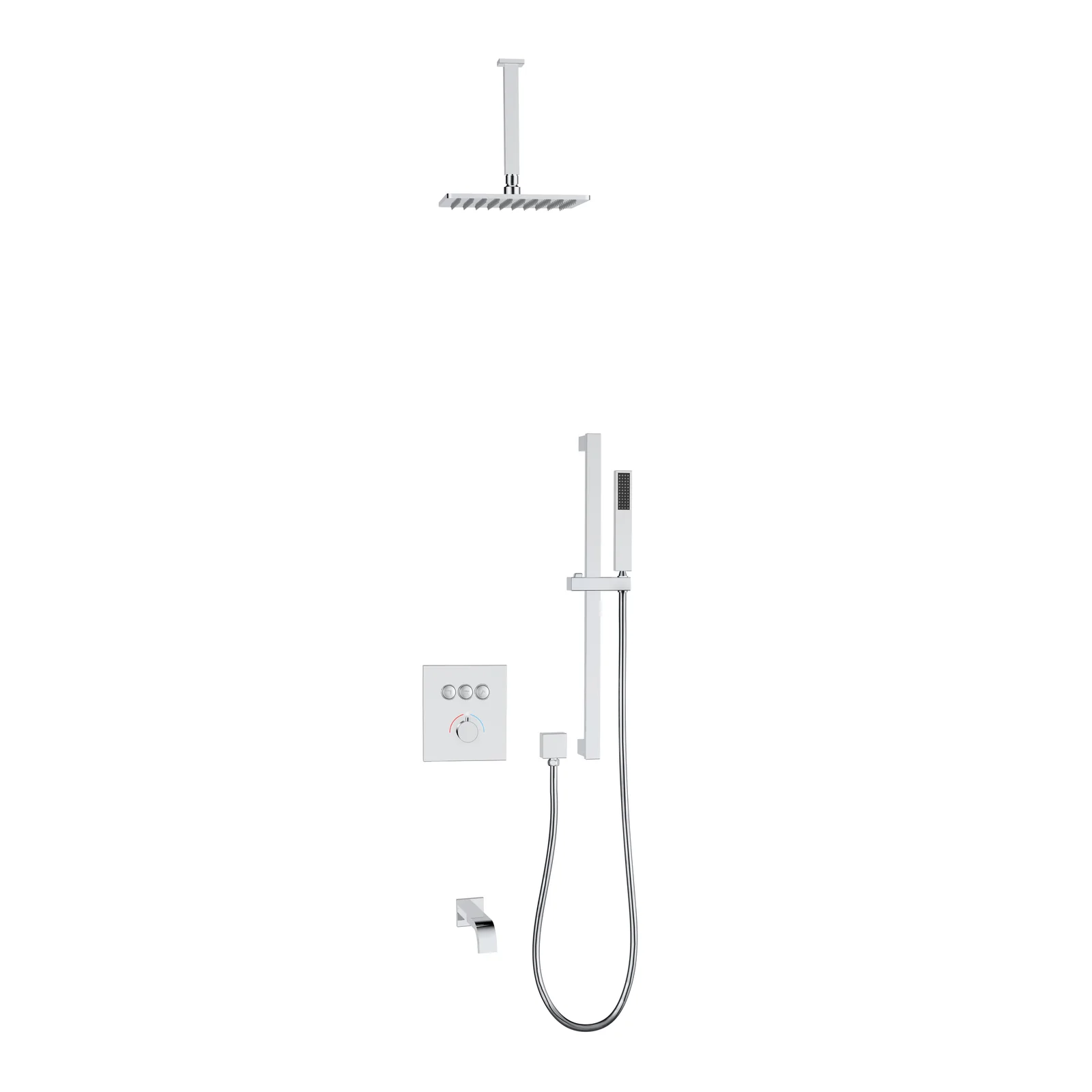8001A-2J-HX Concealed Shower System 8001A-2J-HX