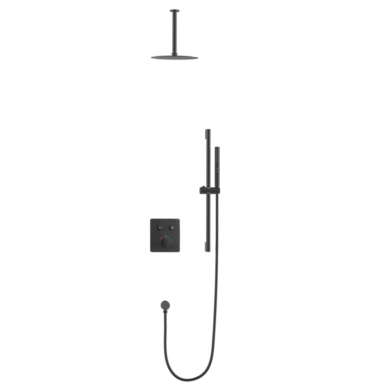 8001B-1J-HX Concealed Shower System detail 2