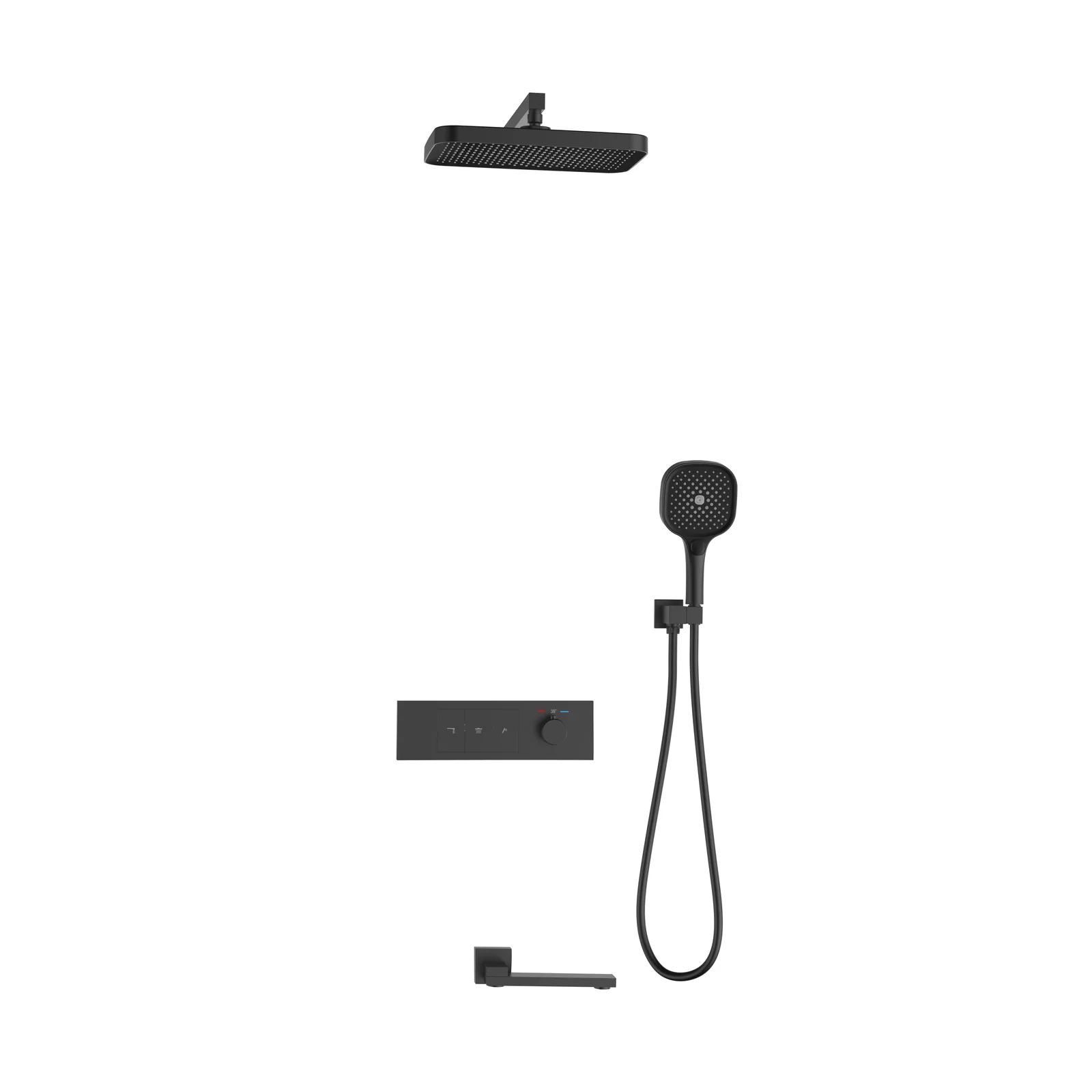 8005A-6Z Concealed Shower System detail 2