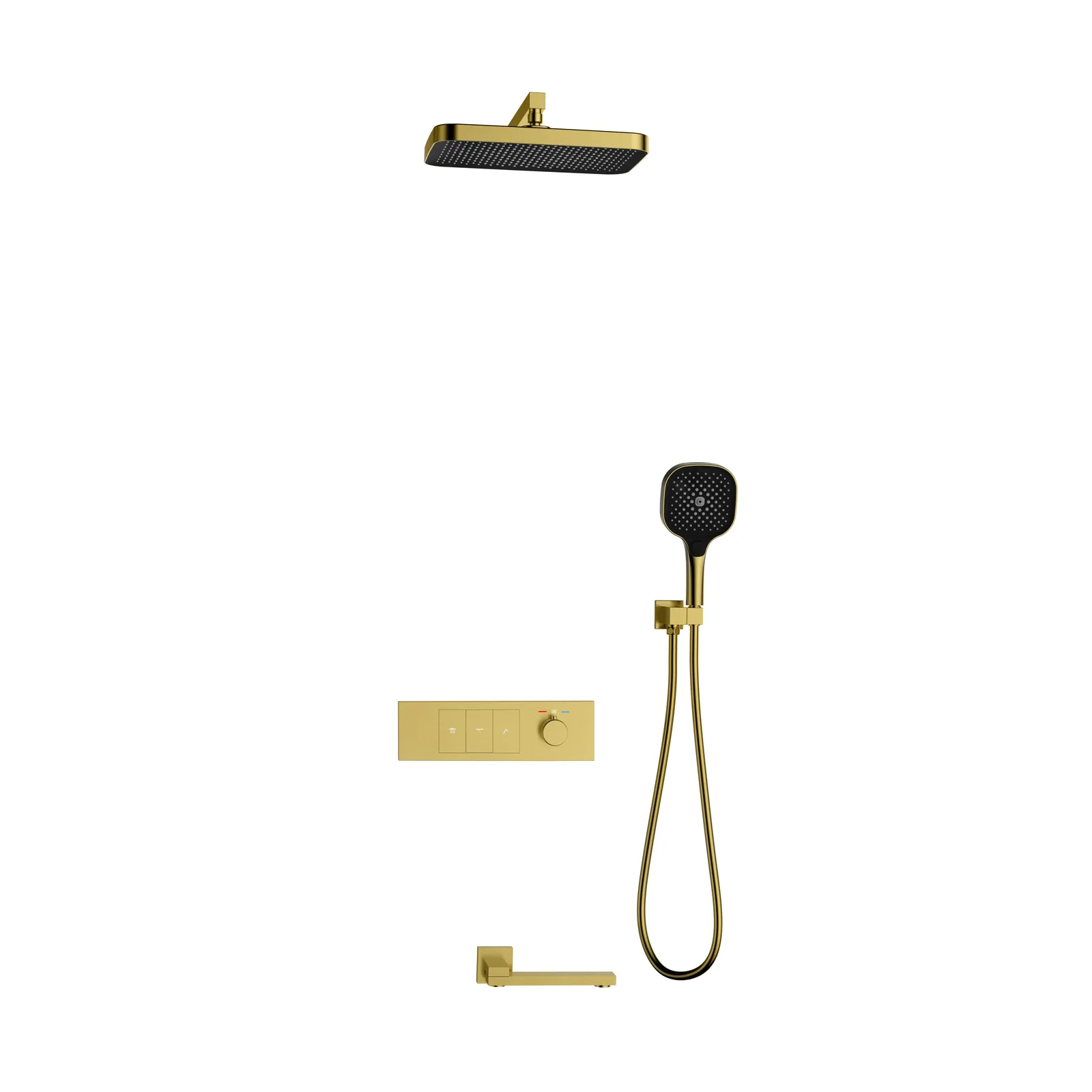 8005A-6Z Concealed Shower System detail 3