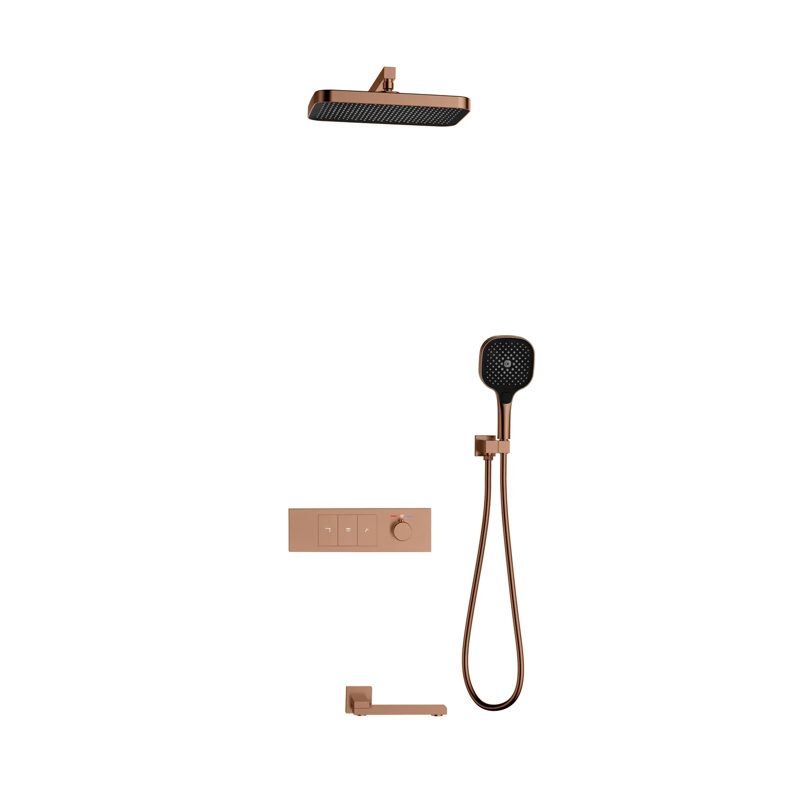 8005A-6Z Concealed Shower System detail 4