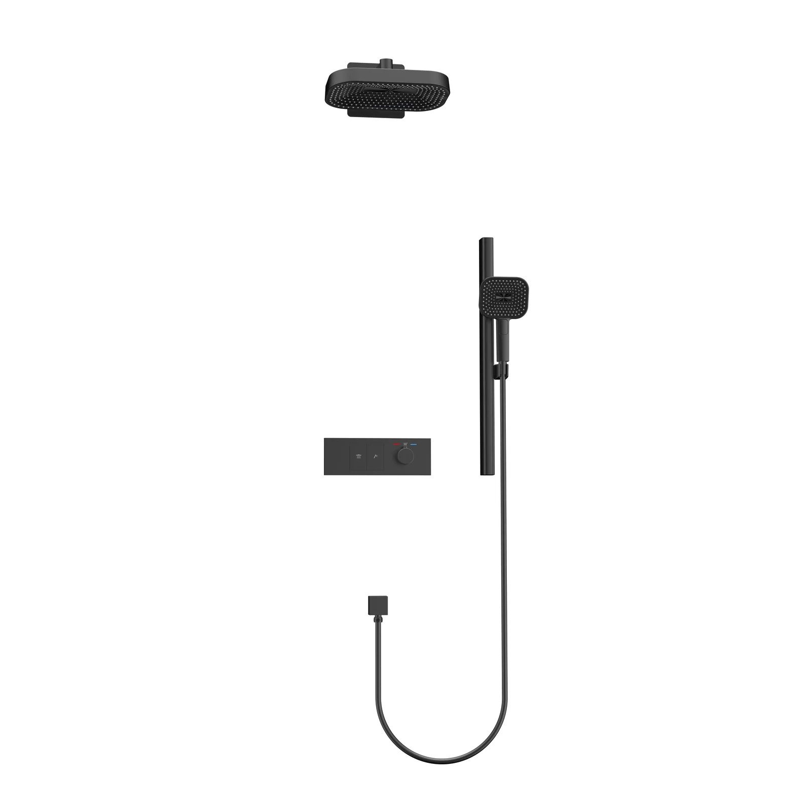 8005B-6Z Concealed Shower System detail 2