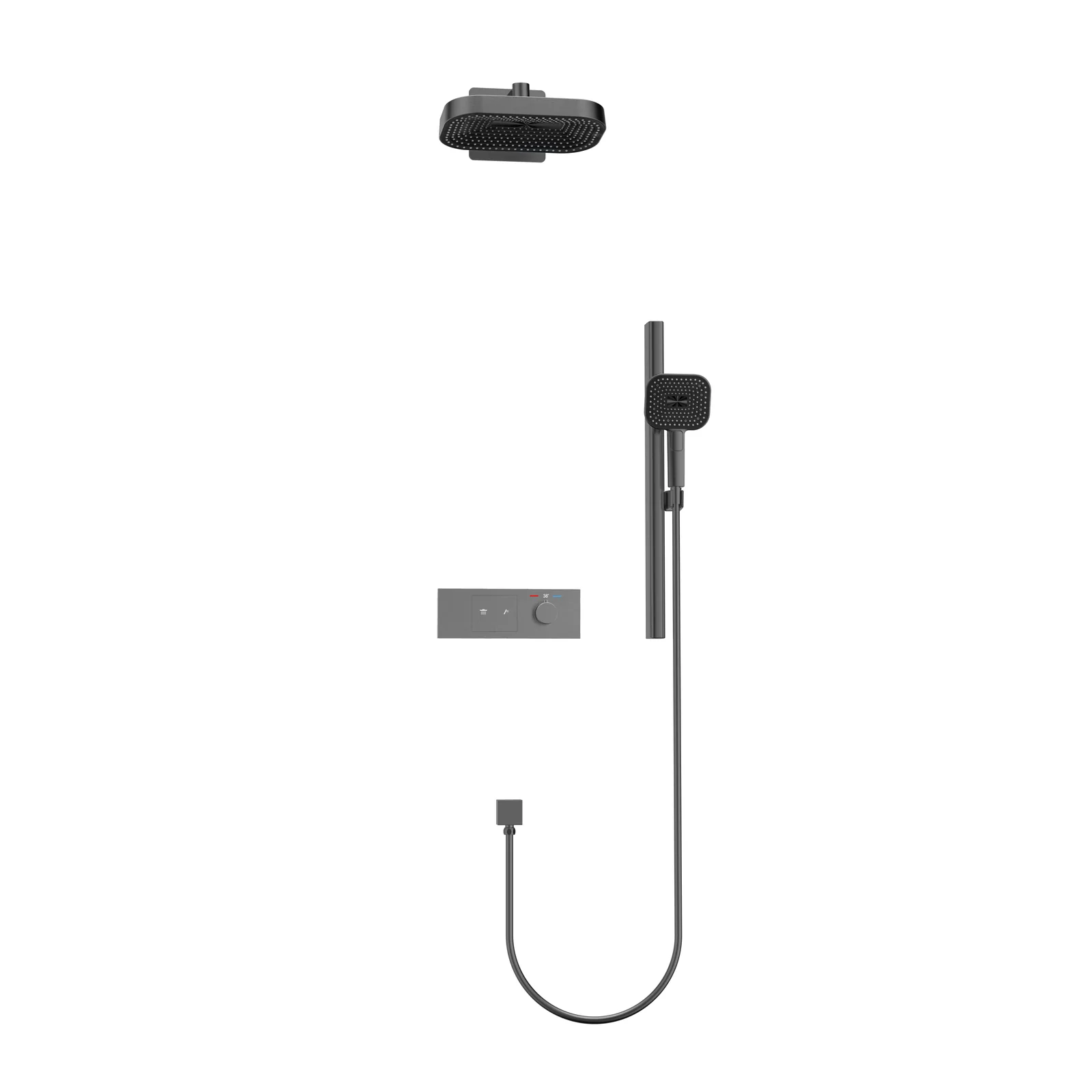 8005B-6Z Concealed Shower System detail 5