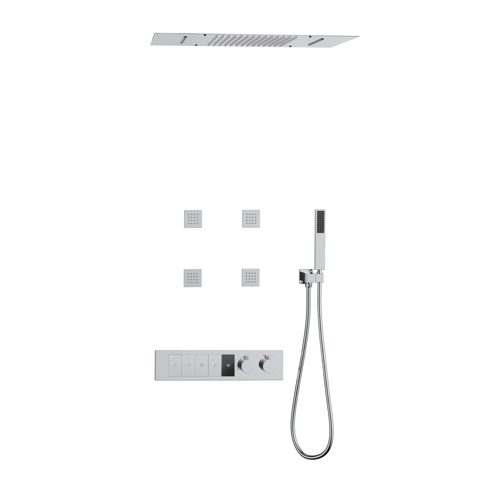 8006A-5J Concealed Shower System 8006A-5J