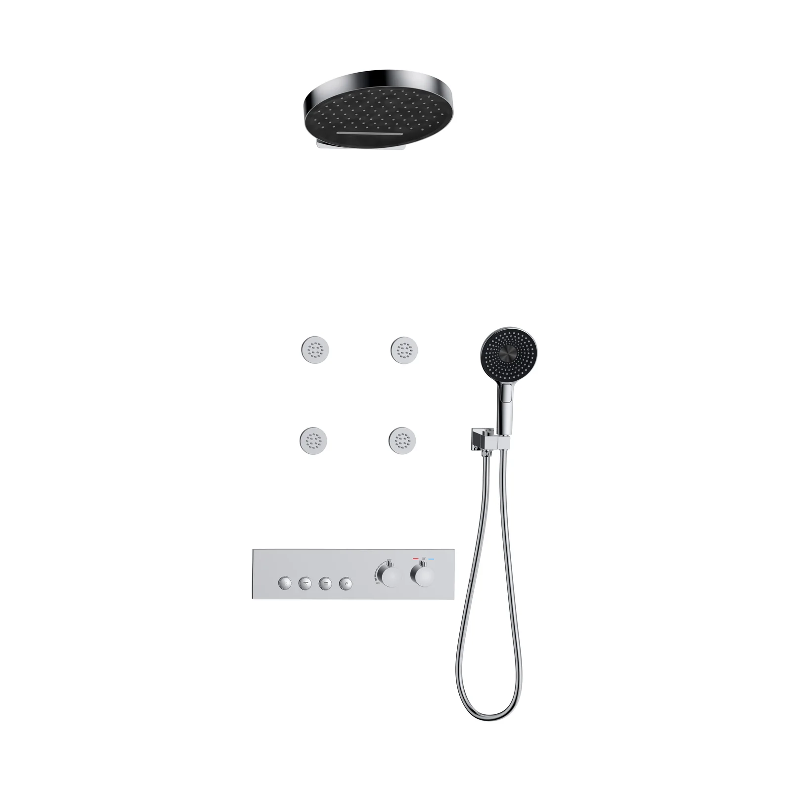 8006A-5T Concealed Shower System 8006A-5T
