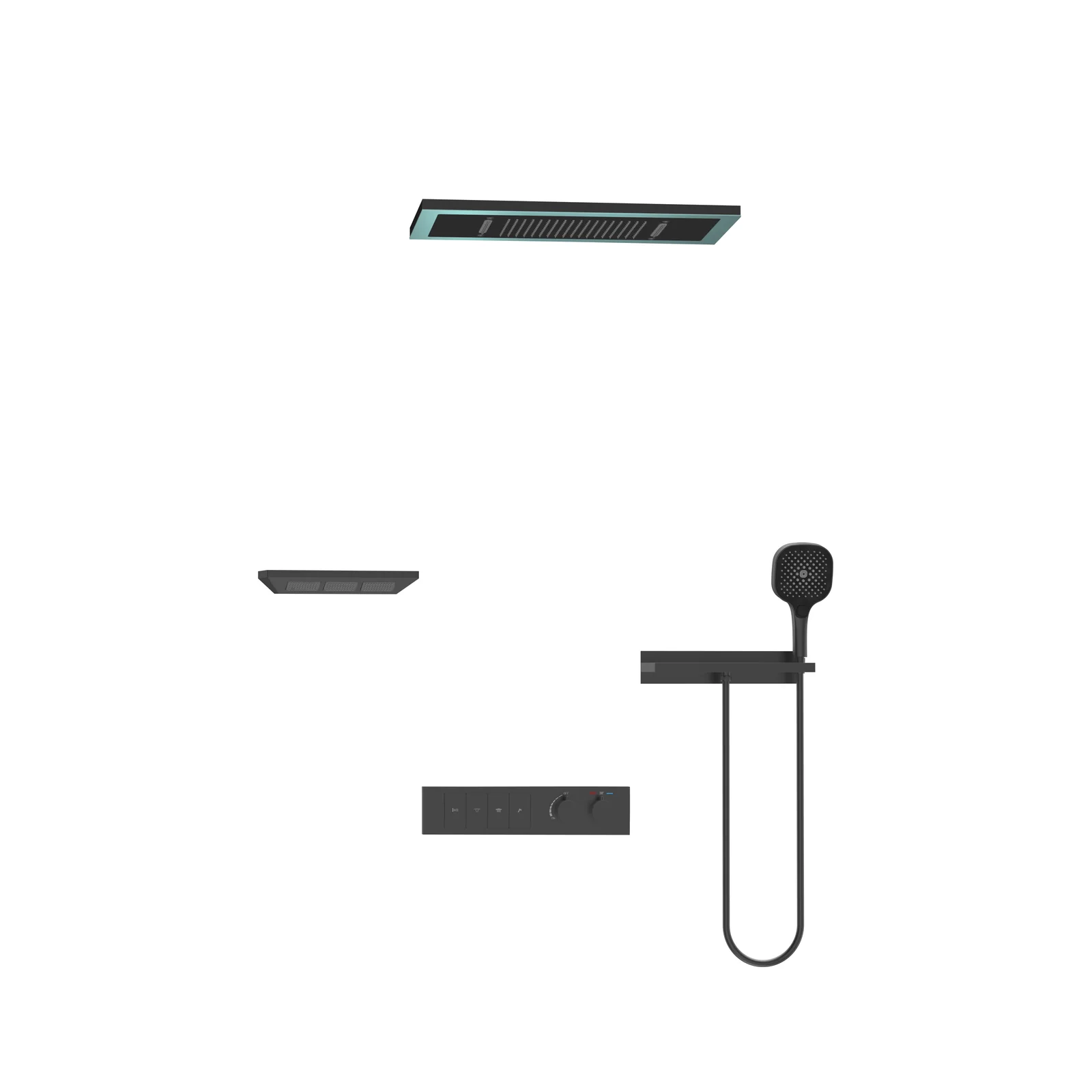 8006A-5Z Concealed Shower System detail 2