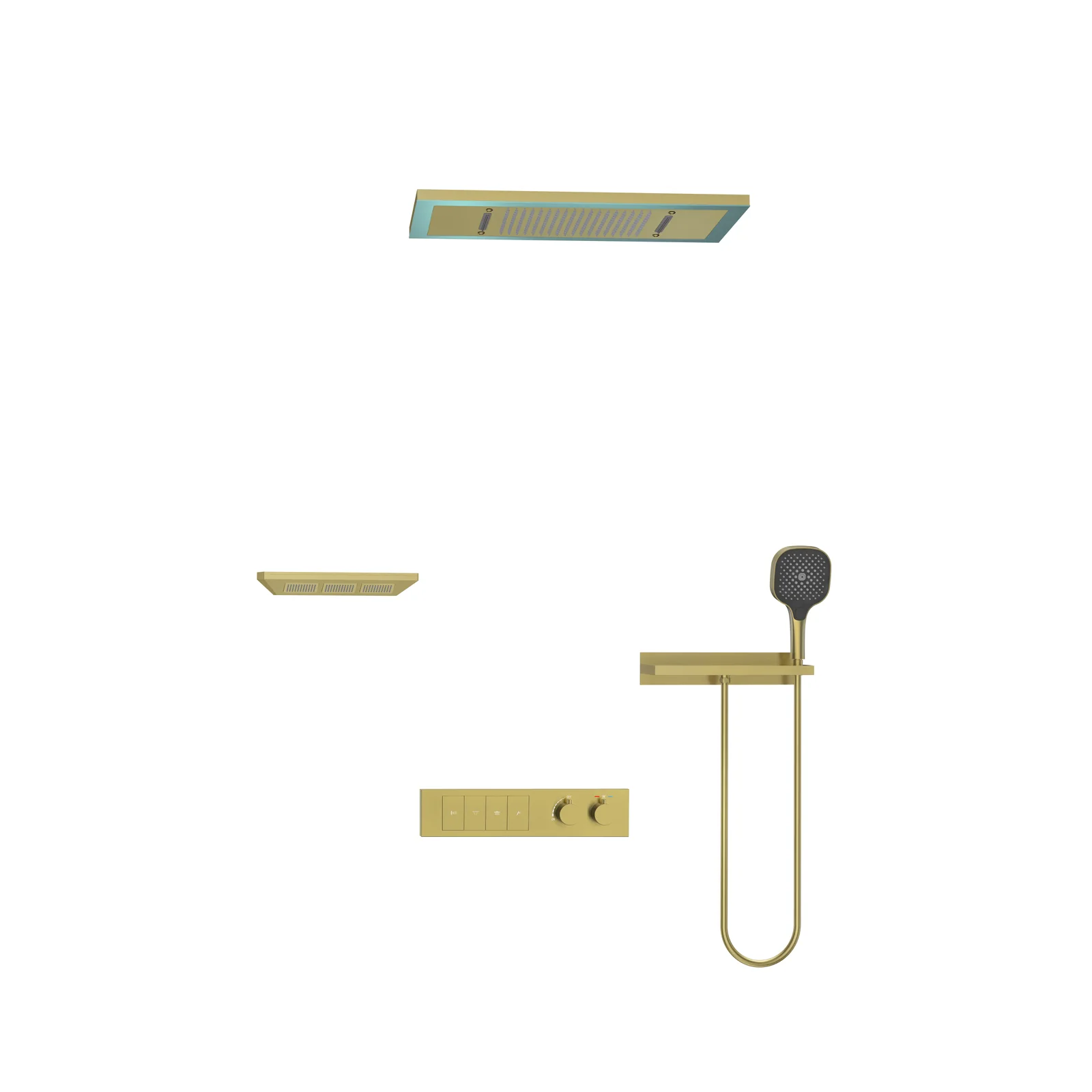 8006A-5Z Concealed Shower System detail 3