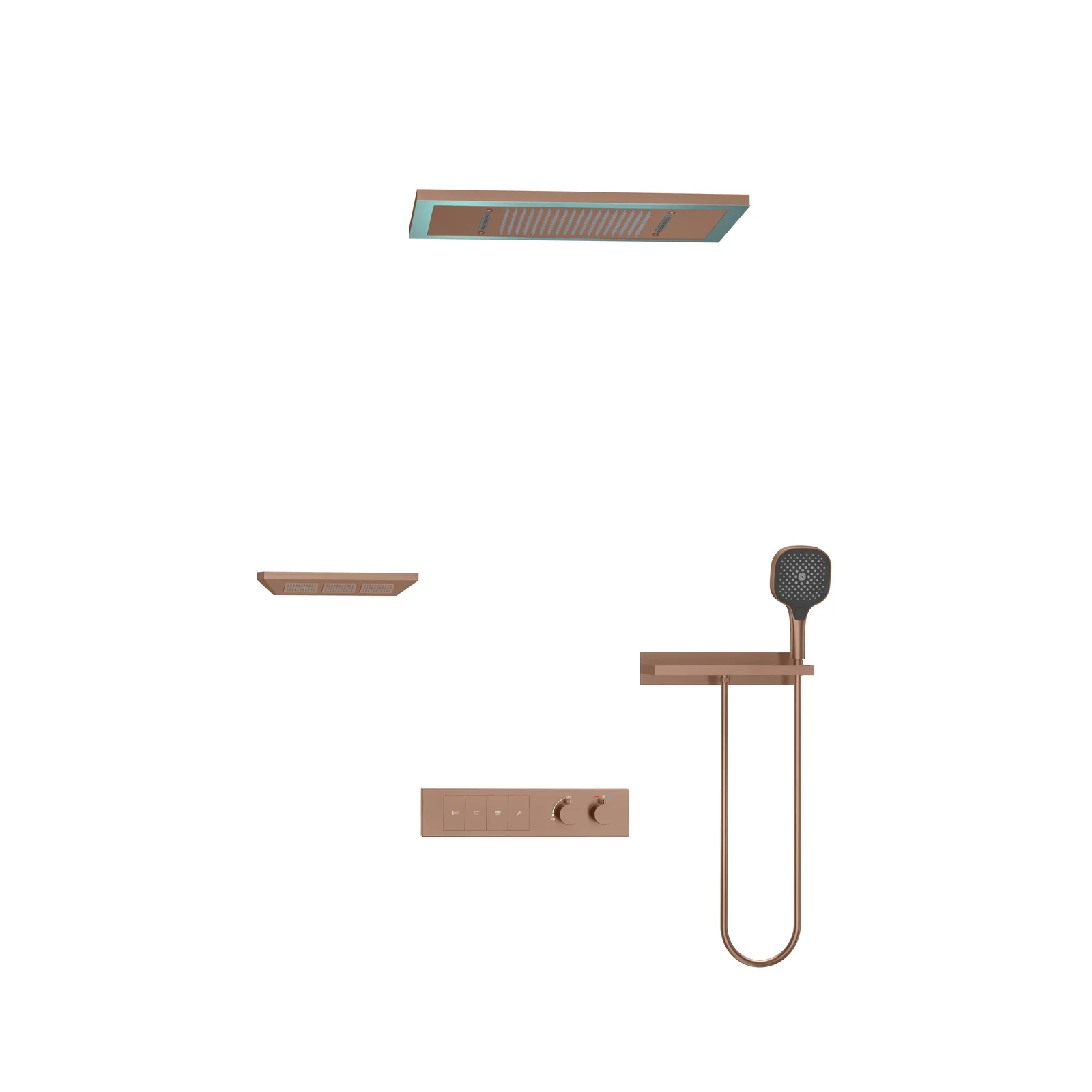 8006A-5Z Concealed Shower System detail 4