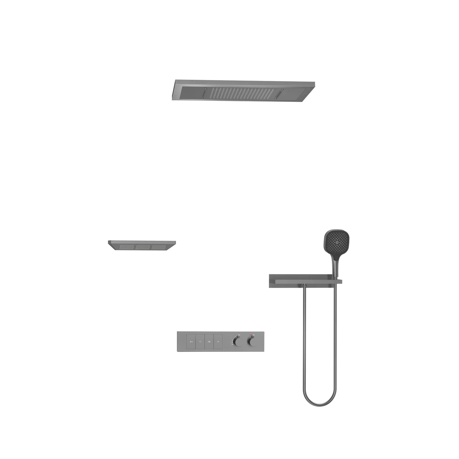 8006A-5Z Concealed Shower System detail 5
