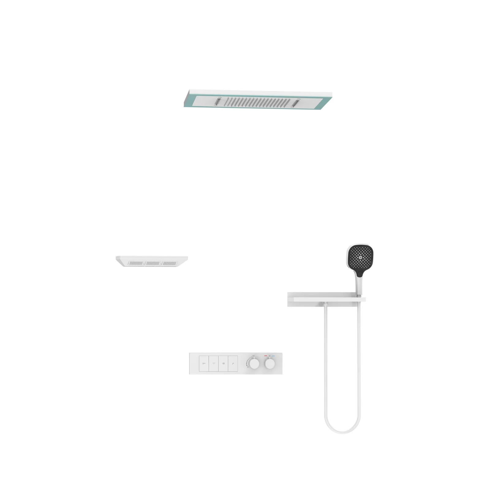 8006A-5Z Concealed Shower System detail 6
