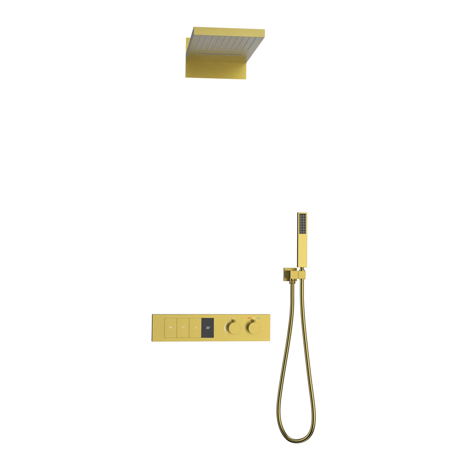 8006B-2T Concealed Shower System detail 3