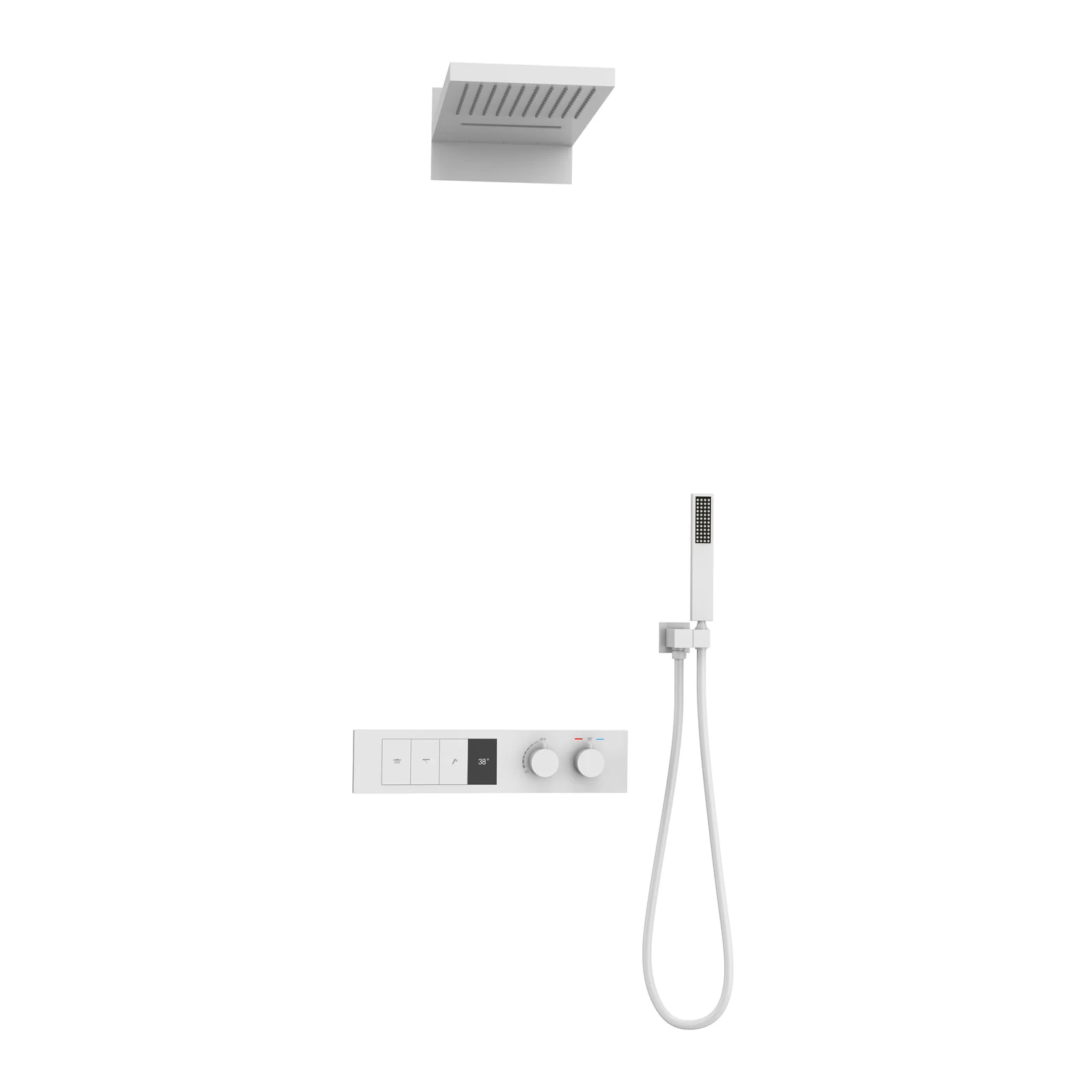 8006B-2T Concealed Shower System detail 6