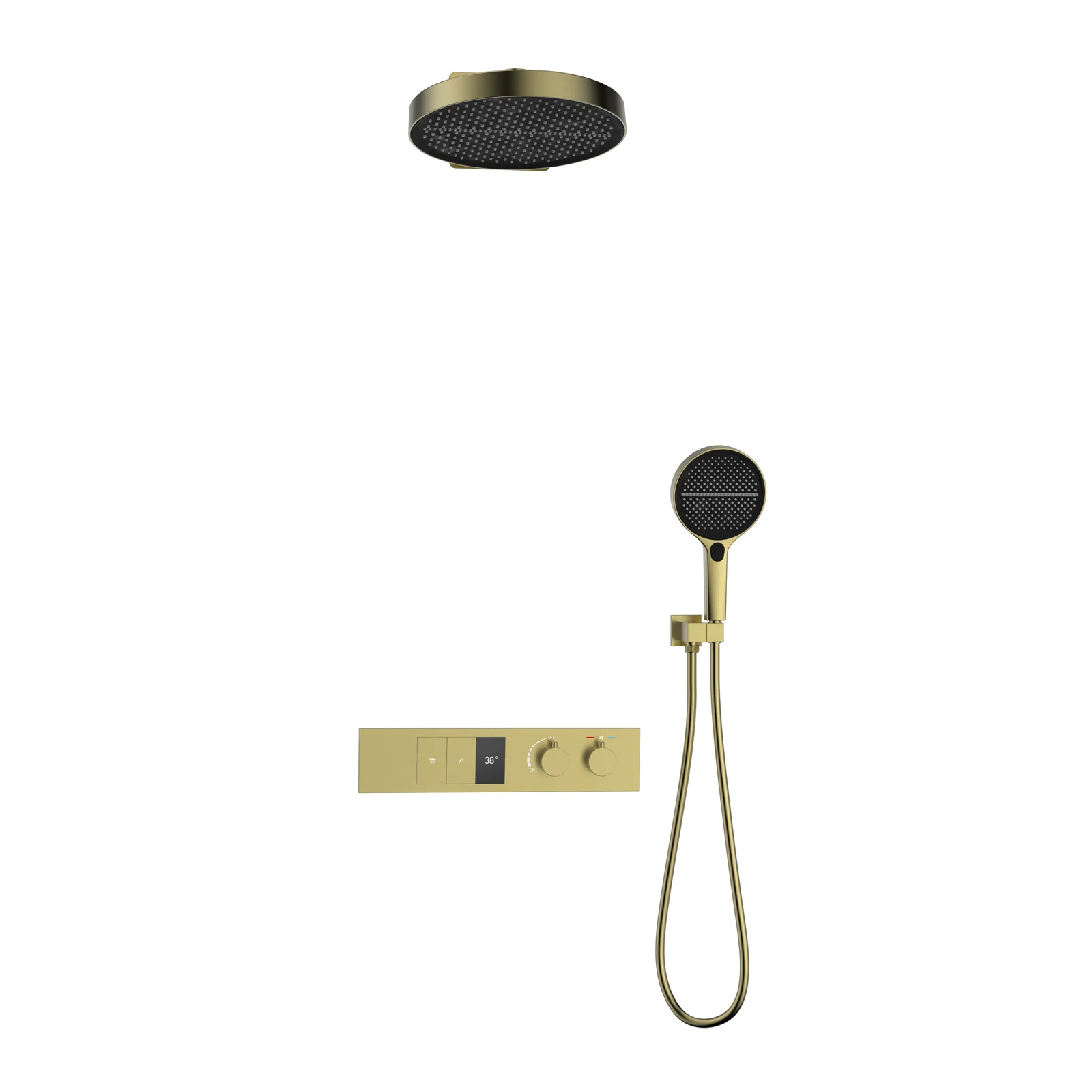 8006C-1F Concealed Shower System detail 3