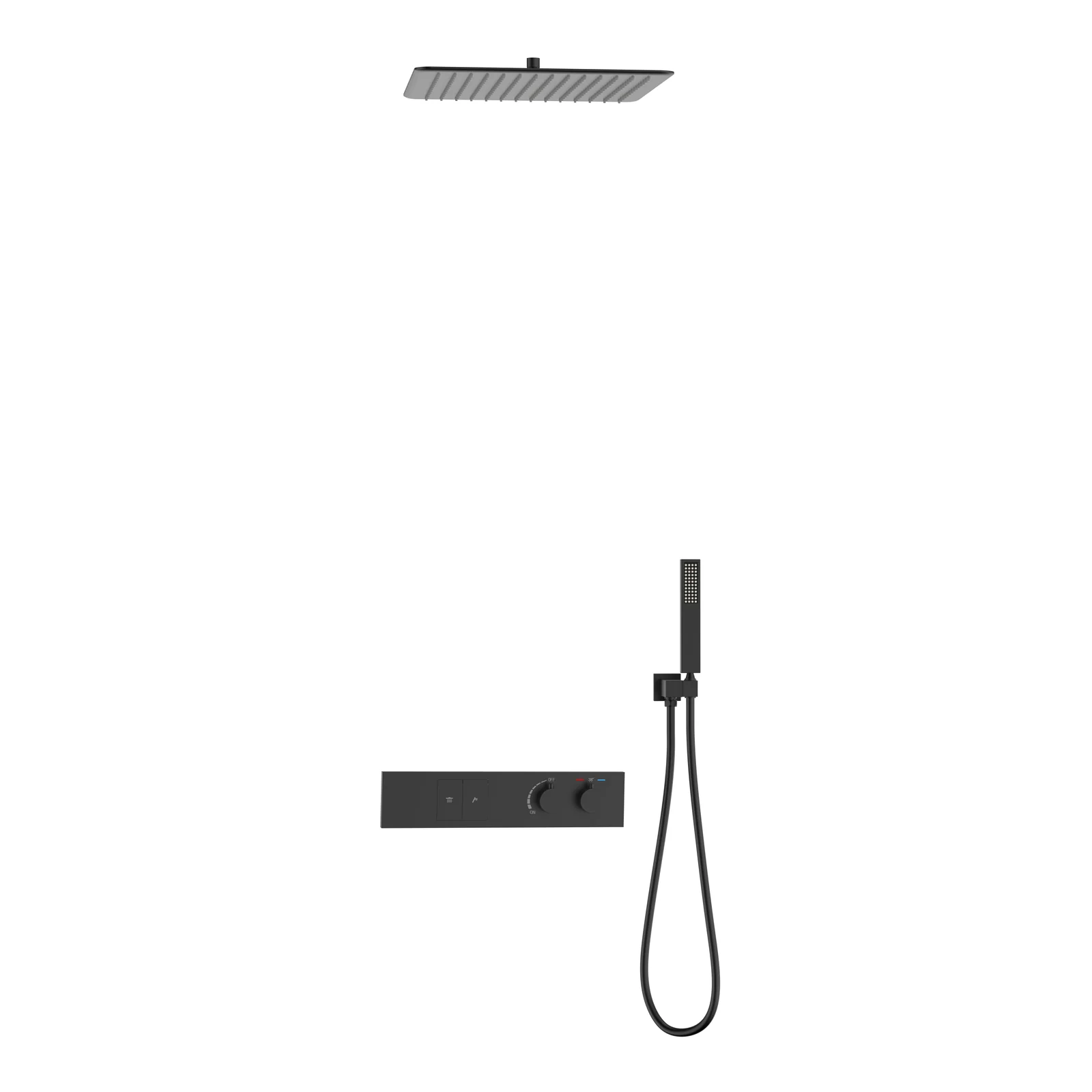 8006C-2Y Concealed Shower System detail 2