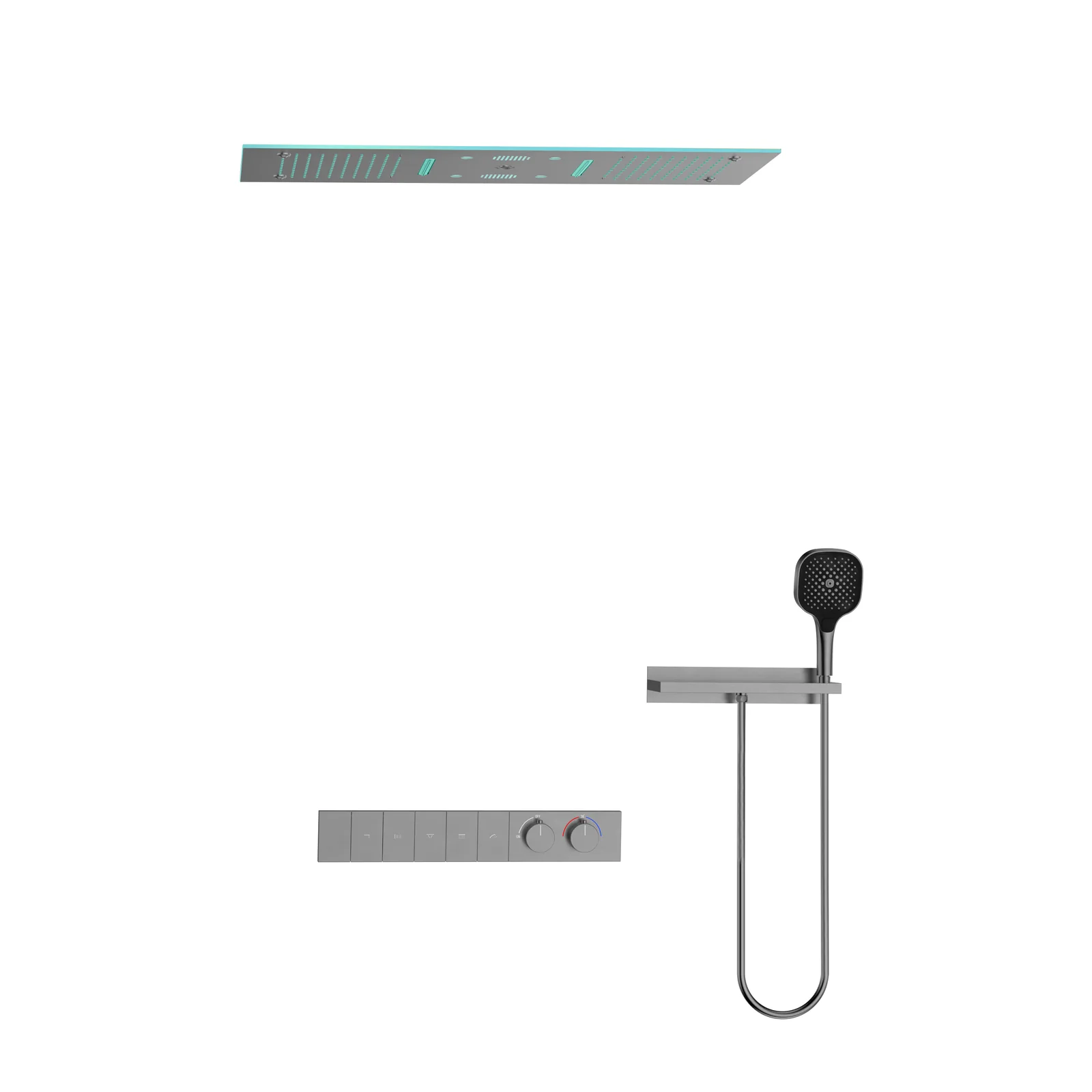8008-2T Concealed Shower System detail 5