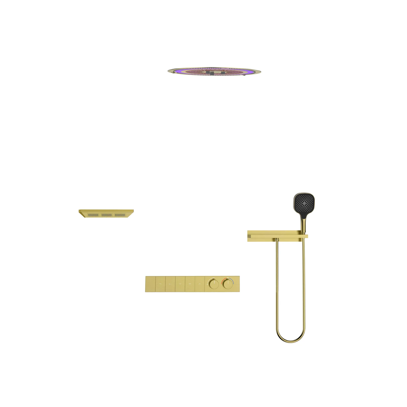 8008-4T Concealed Shower System detail 3