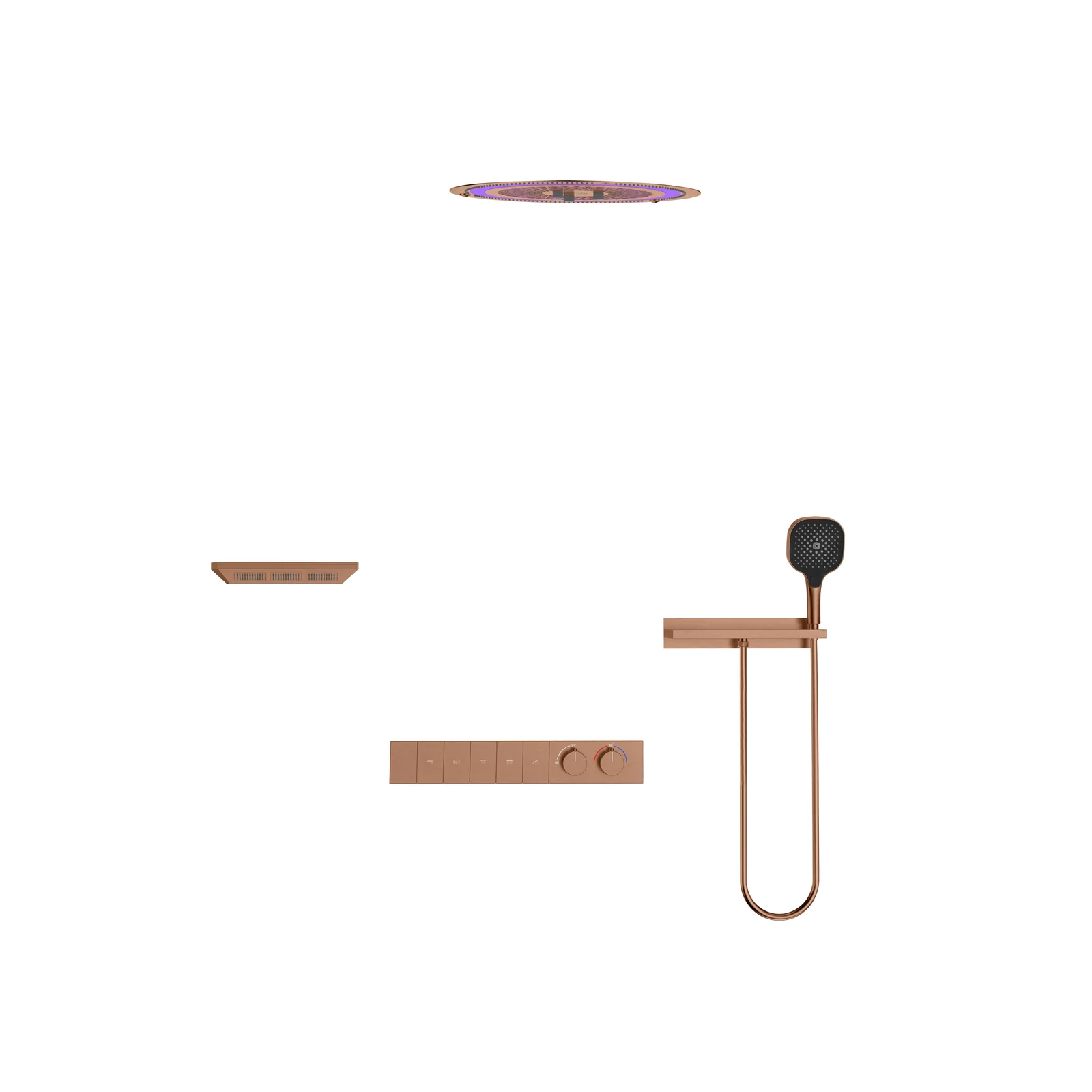8008-4T Concealed Shower System detail 4