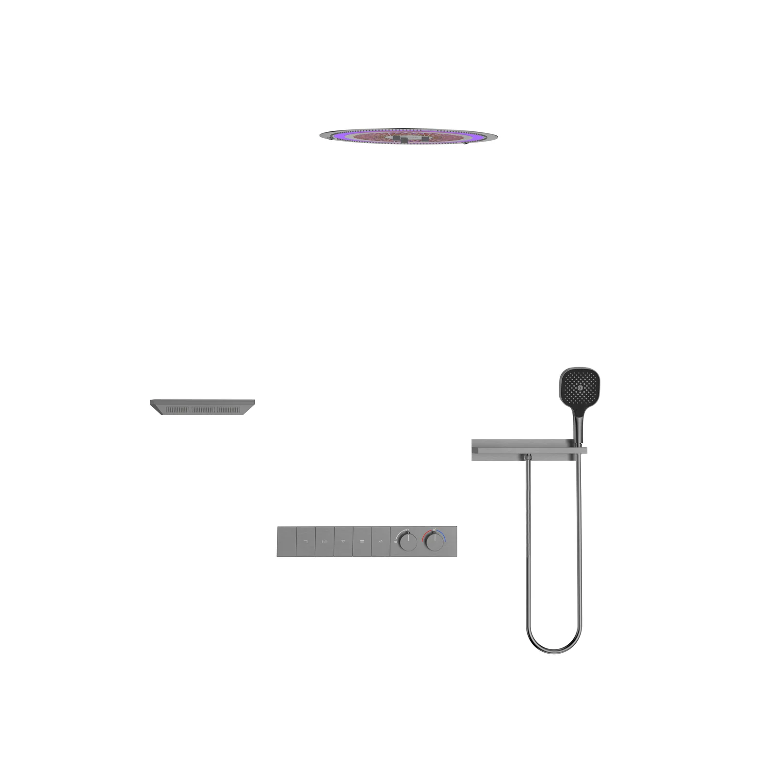 8008-4T Concealed Shower System detail 5