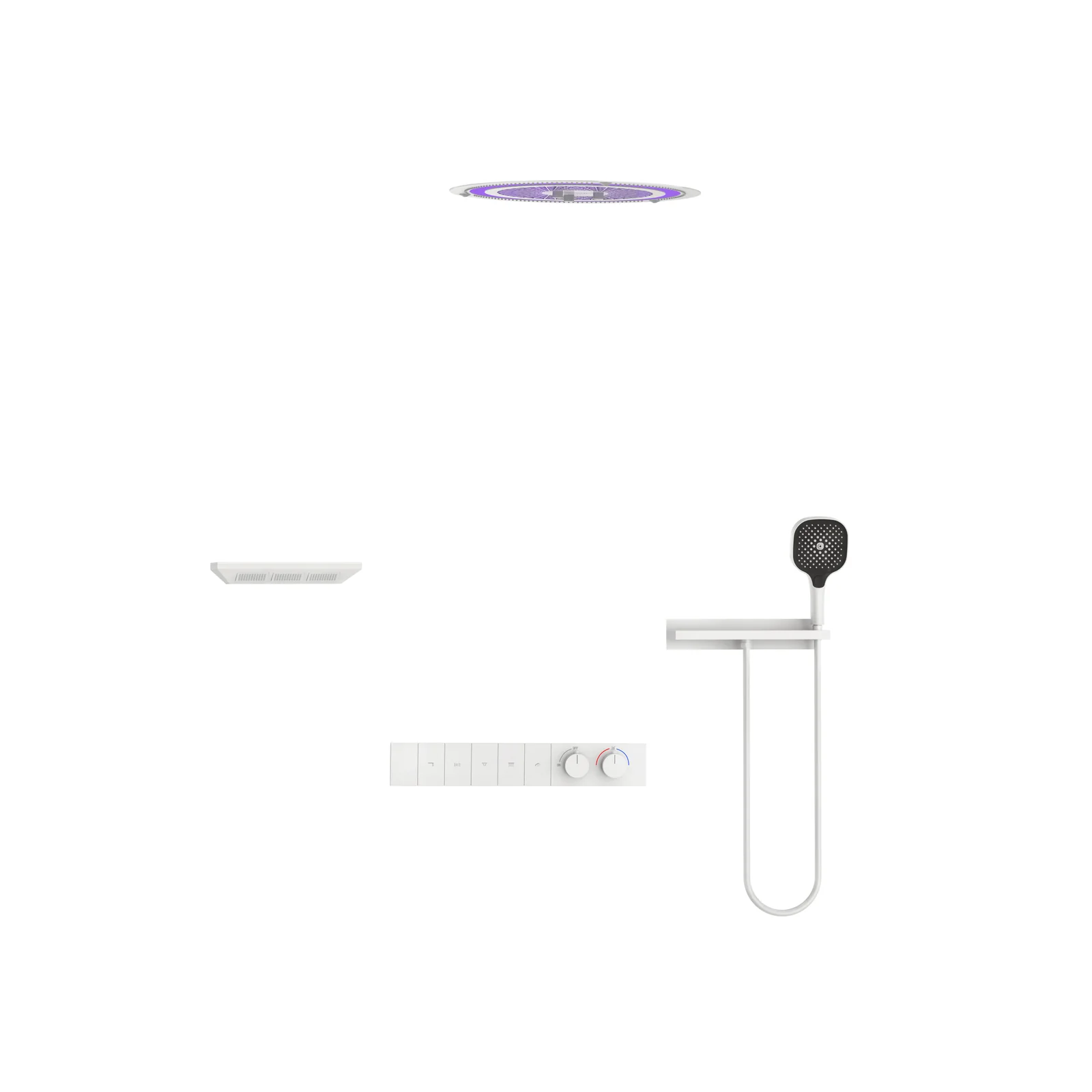 8008-4T Concealed Shower System detail 6