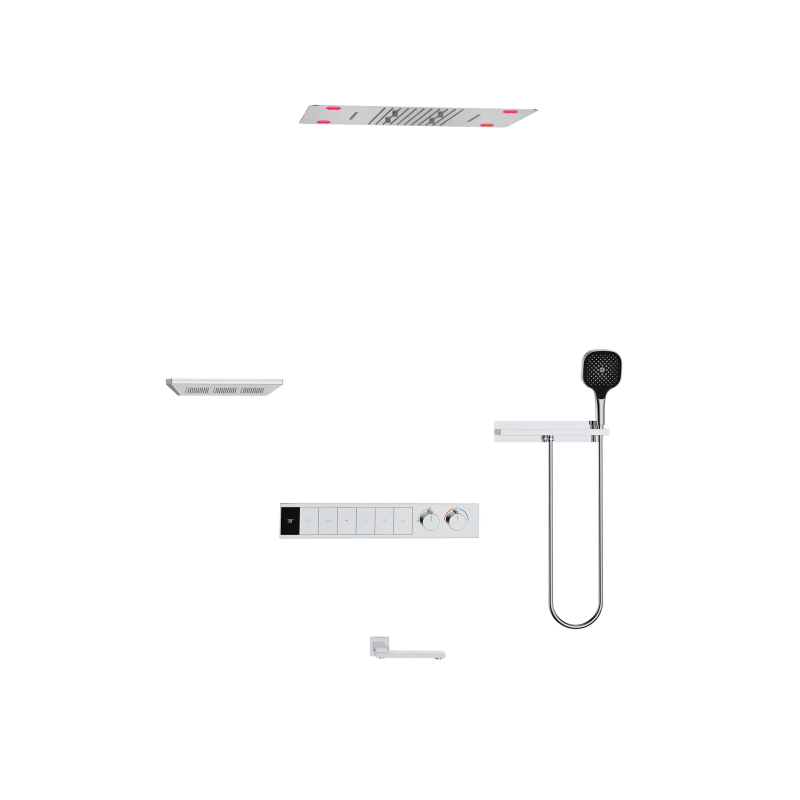 8008A-2T Concealed Shower System 8008A-2T
