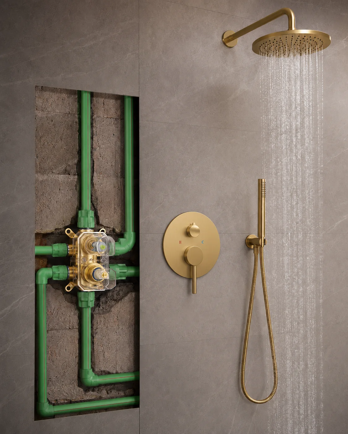 Concealed Shower Systems