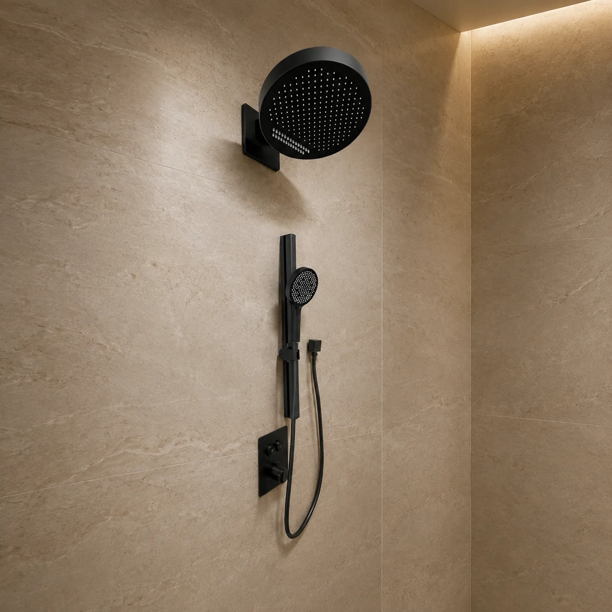 Concealed Shower System