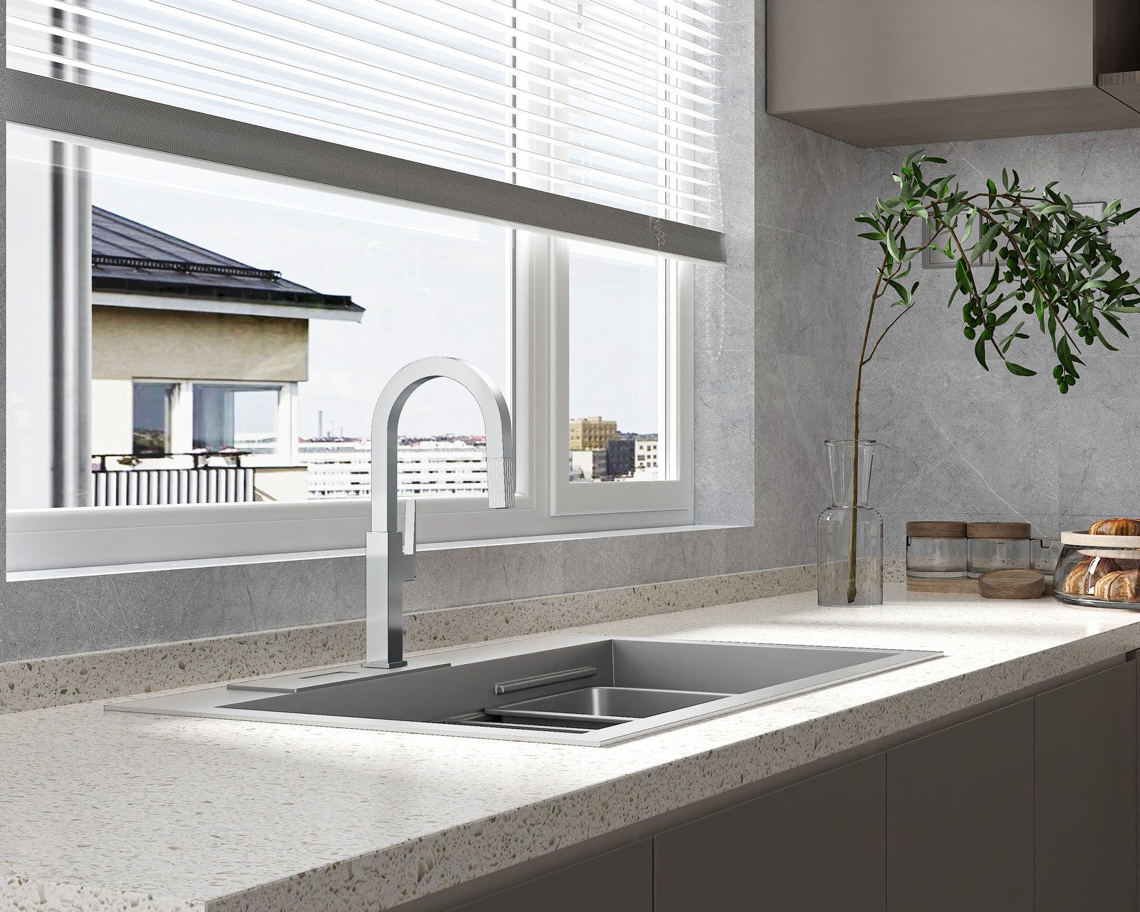 ZH69 Pull-Out Kitchen Faucet ZH69
