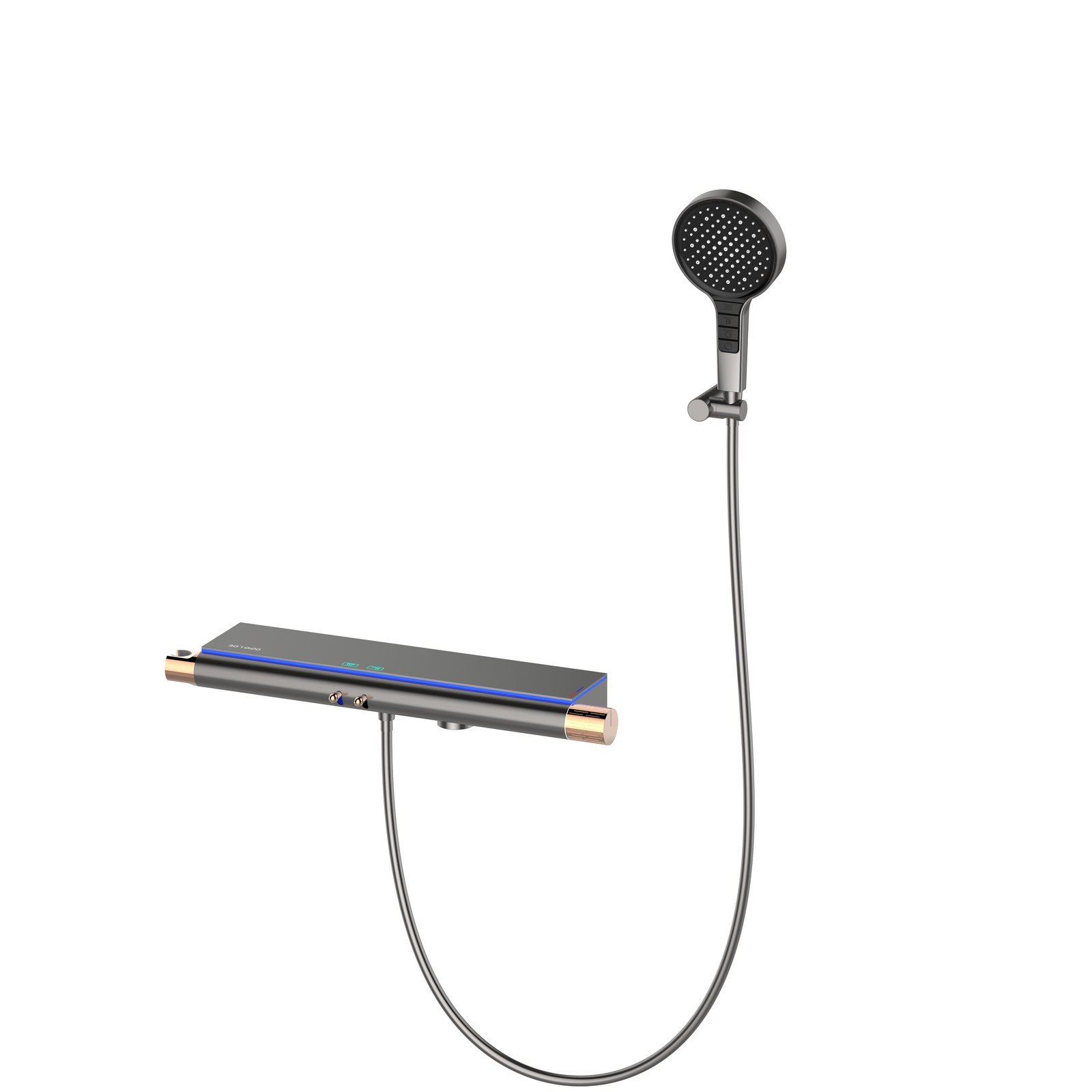 ZDA12-A Shelf Shower Mixer with Hand Shower ZDA12-A