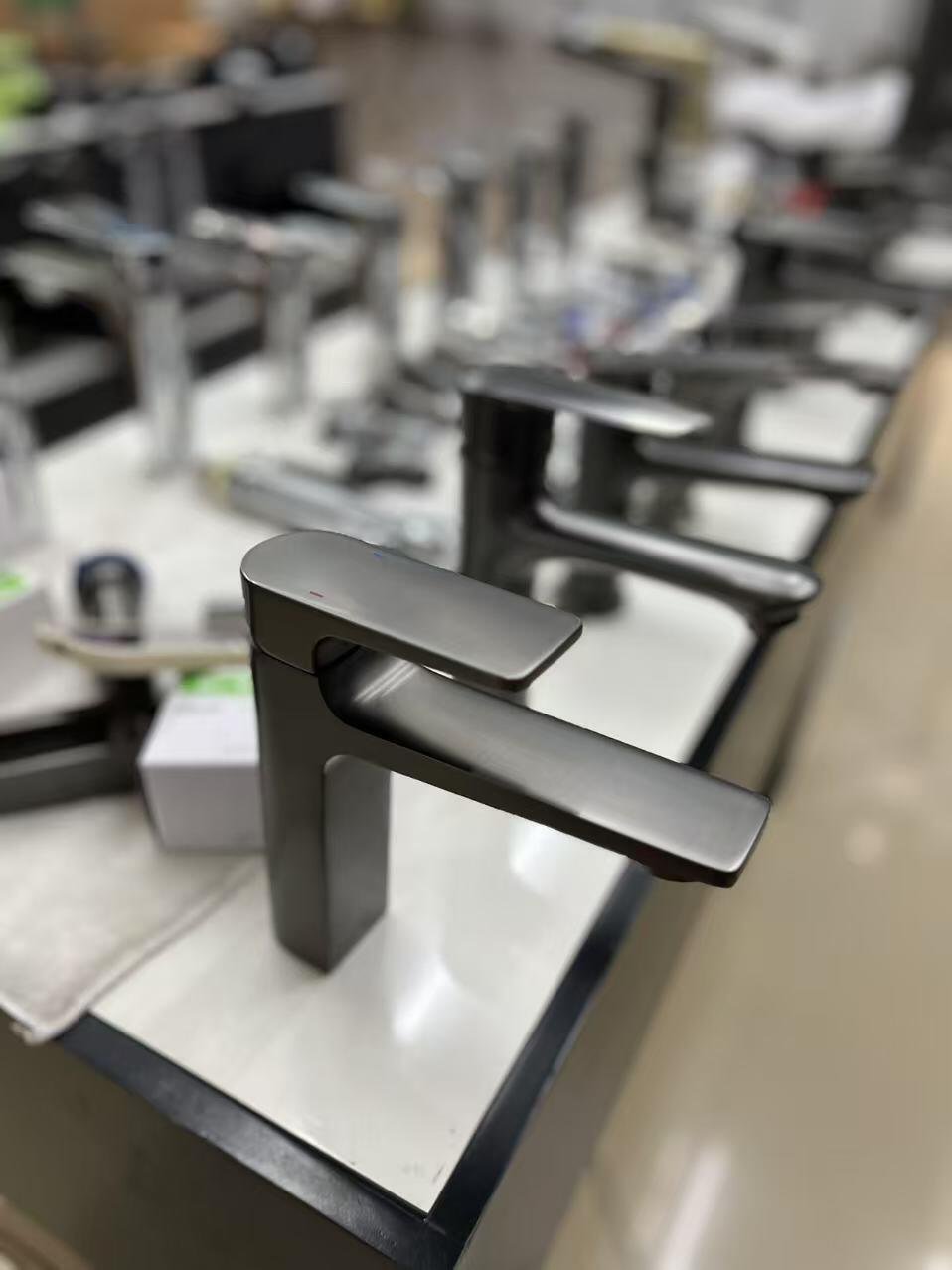 Bathroom product showroom display